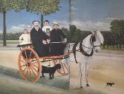 Henri Rousseau Old Juniet's Carriole painting